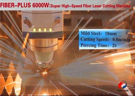 6000 Watt CNC Laser Cutting Machine for High Temperature Alloy Sheet Plate